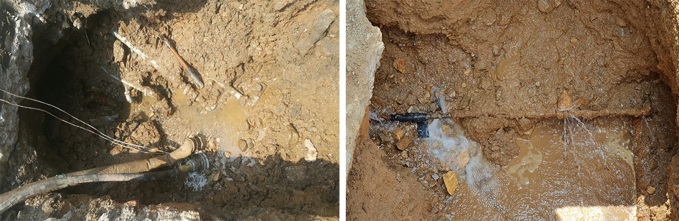 Removal of Multiple Pipes and Abandoned Pipes