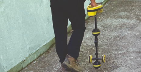 Buried pipeline location survey image